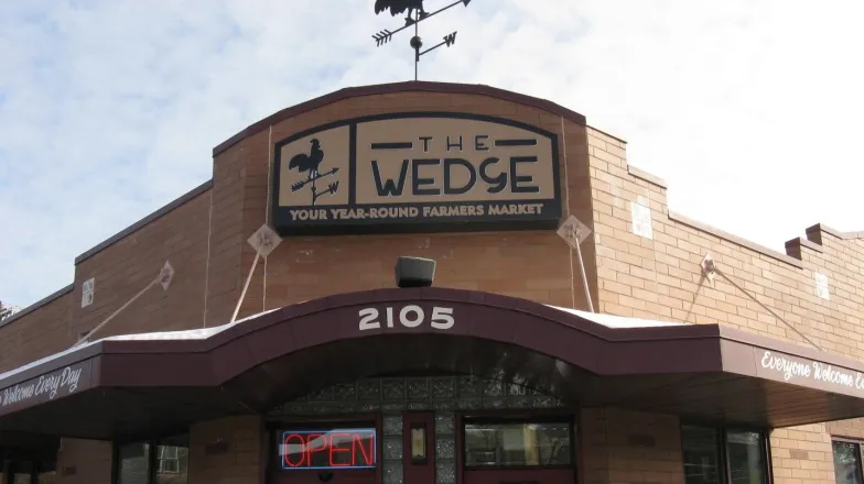 The Wedge Co-Op store building