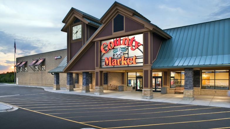County Market Hudson Store Building