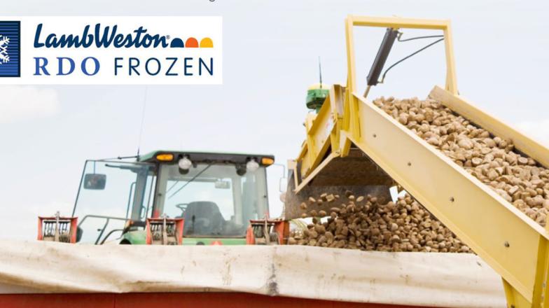 RDO Frozen image with potatoes in truck