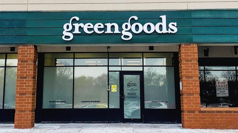 Green Goods store building