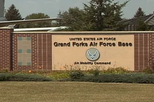 Grand Forks Air Force Base Sign