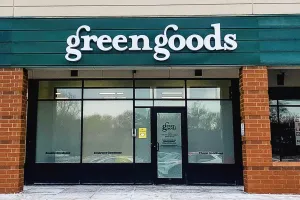 Green Goods store building